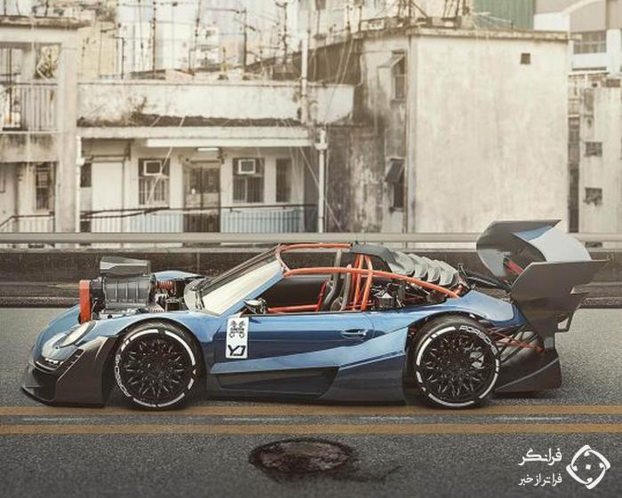 پورشه 911 با پیشرانه هلکت!