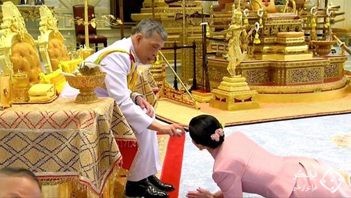 تصاویر عجیب از ازدواج پادشاه تایلند!