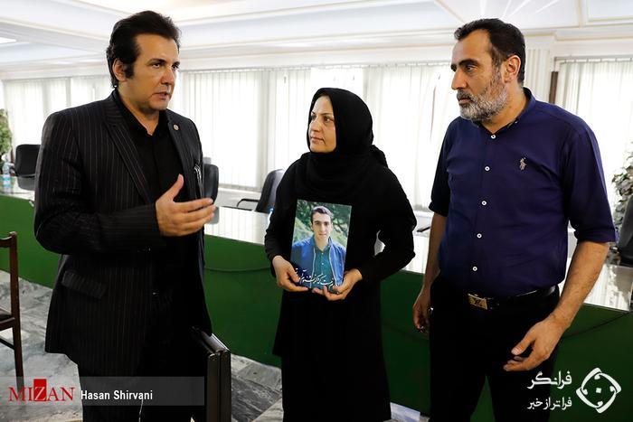 بازیگر معروف ایرانی در دادگاه +عکس