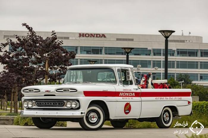 جشن 60 سال حضور هوندا در آمریکا با بازسازی پیکاپ شورلت!