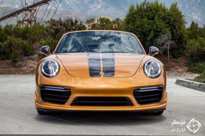 پورشه 911 توربو S کابریولت سری Exclusive، طلای واقعی دنیای خودرو!