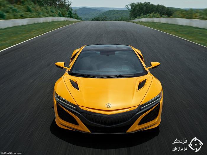 معرفی آکورا NSX مدل 2020 با رنگ زرد جدید