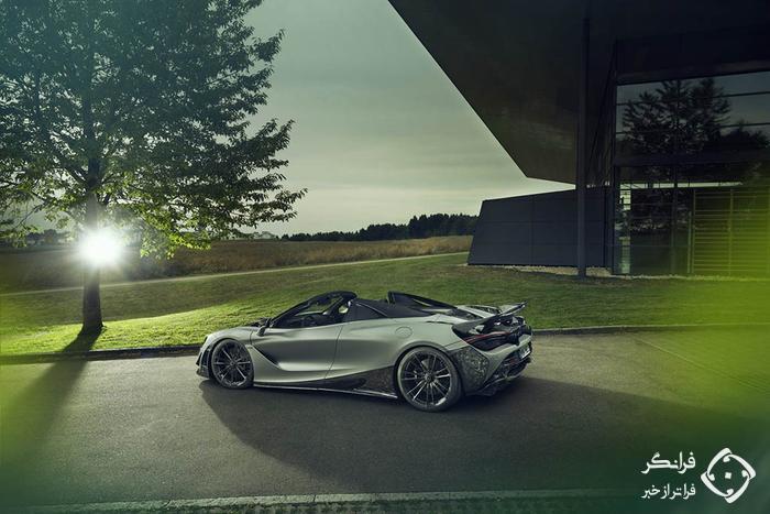 مک لارن 720S اسپایدر نوویتک: قوی تر، زیباتر، وحشی تر!
