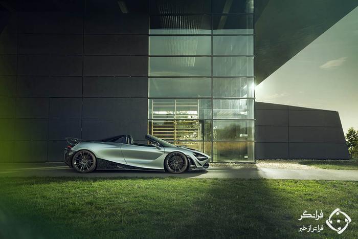 مک لارن 720S اسپایدر نوویتک: قوی تر، زیباتر، وحشی تر!
