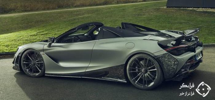 مک لارن 720S اسپایدر نوویتک: قوی تر، زیباتر، وحشی تر!