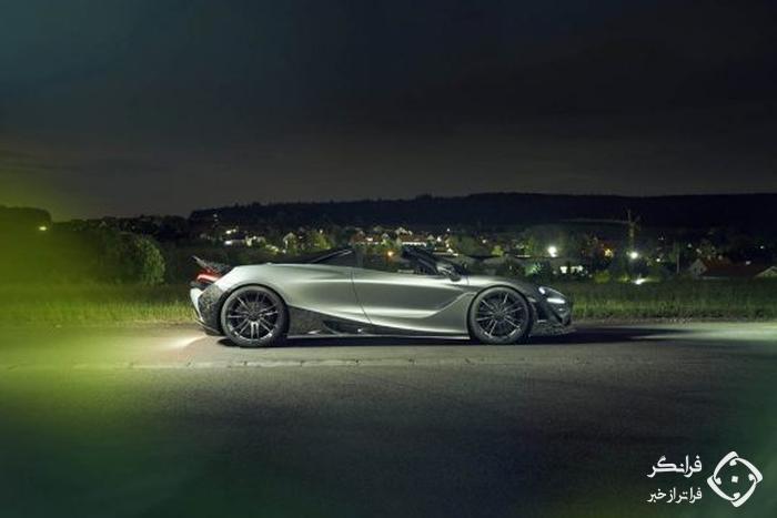 مک لارن 720S اسپایدر نوویتک: قوی تر، زیباتر، وحشی تر!