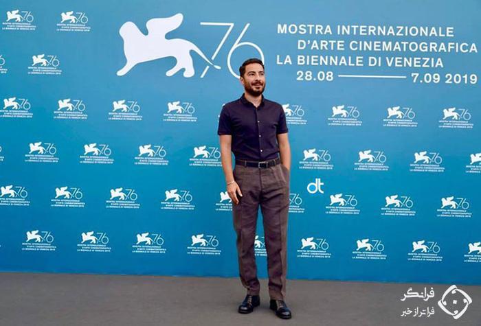 اولین تصاویر از نوید محمدزاده در جشنواره ونیز