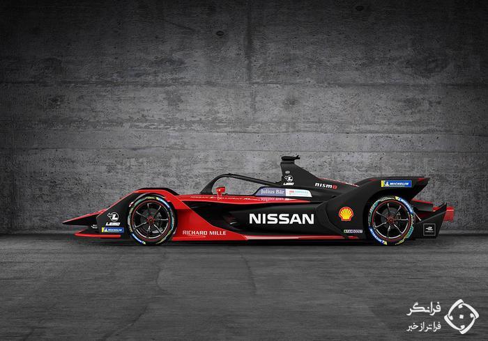 نگاهی به خودروی مسابقه ای فرمول E نیسان