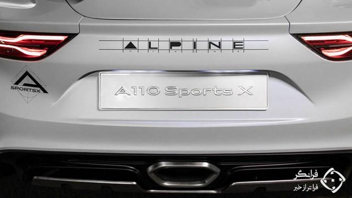 معرفی آلپاین A110 SportsX، خودروی اسپورت شاسی بلند نما!