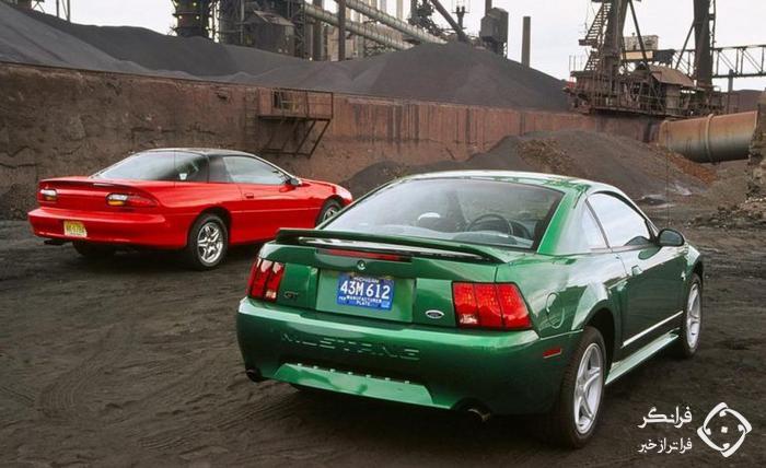 یادی از گذشته، رویارویی کامارو Z28 و موستانگ GT مدل 1999